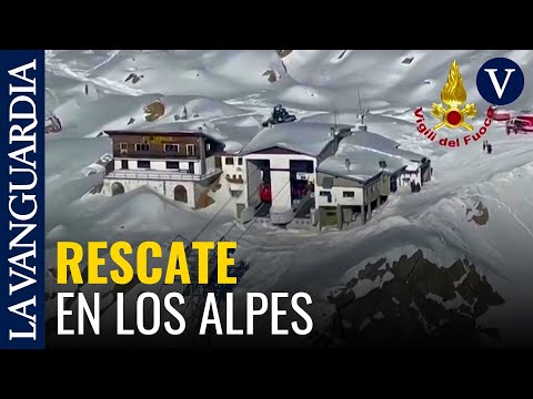 Alps italians: Sis ferits i un centenar atrapats pel xoc d'un telefèric