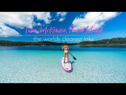 Lake McKenzie, FRASER ISLAND | The clearest lake in the world