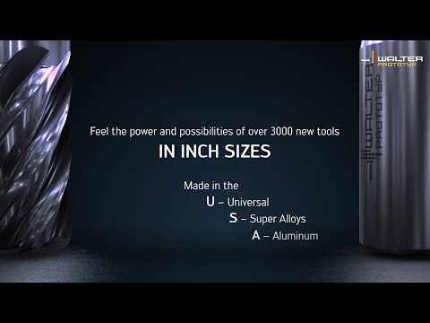 WALTER TOOLS ADDS OVER 3000 NEW SOLID CARBIDE ENDMILLS, IN INCH SIZES!