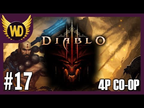 Let's Play Diablo 3 - Part 17 (4P Co-op & Monk)