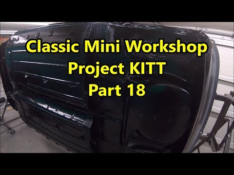 Classic Mini Workshop - Project KITT Pt. 18 - Painting the underside
