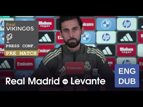 Real Madrid vs Levante  - Engish Dub Pre-Match Press Conference La Liga Alvaro Arbeloa 25/26