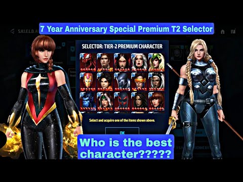 7 Year Anniversary Special Premium T2 Selector Best Character - Marvel Future Fight