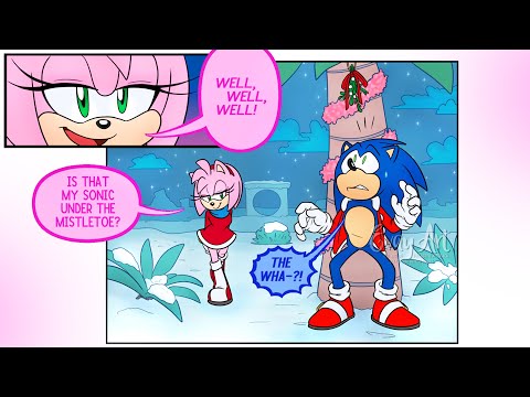 'Modern Mistletoe' - Sonic x Amy (Sonamy) Comic Dub Comp [E-vay]