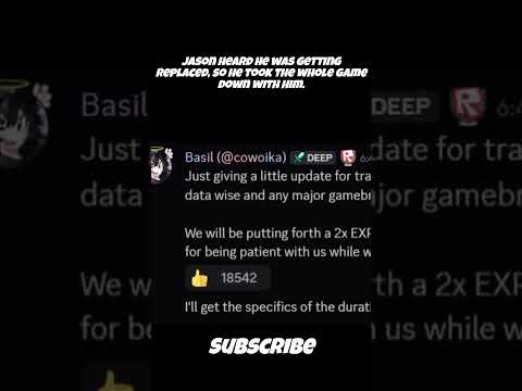 Jason heard he was getting replaced, so he crashed the whole game. #forsaken #fup #fupシ #roblox