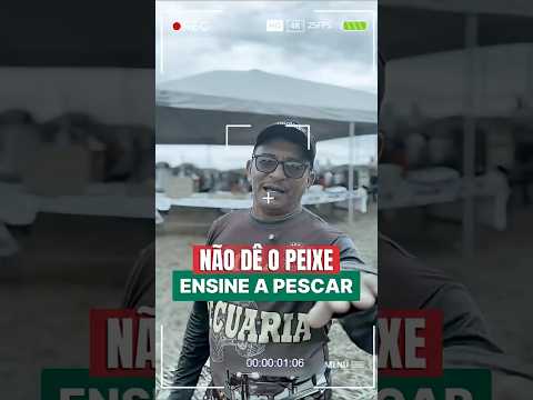 Carlinhos aprendeu muito com o Roça Sustentável, projeto financiado com minhas emendas.