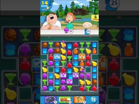 Family Guy - Another Freakin' Mobile Game : Level 48 - 3 stars! No Boosters!