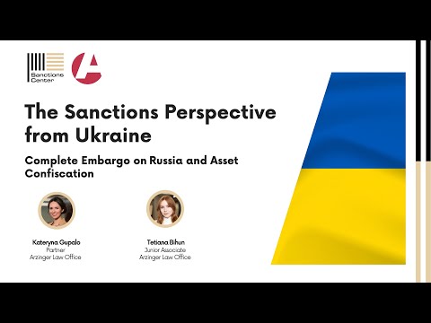 The Sanctions Perspective from Ukraine