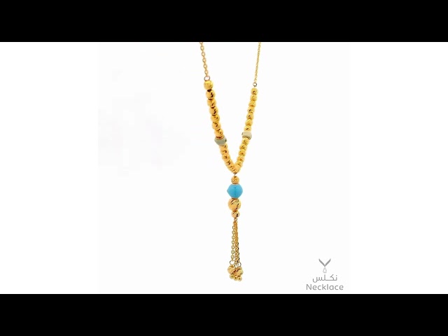 قلادة ذهب عيار 21 (NC.5588)