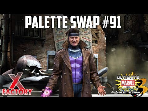 X-FACTORY: Palette Swap #91 (Ultron, Hinata, Gambit, Hayato, Leon) [YouTube Edit]