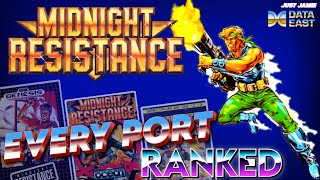Which Version of Midnight Resistance Did I Rank No.1? #midnightresistance #dataeast #arcadegames 