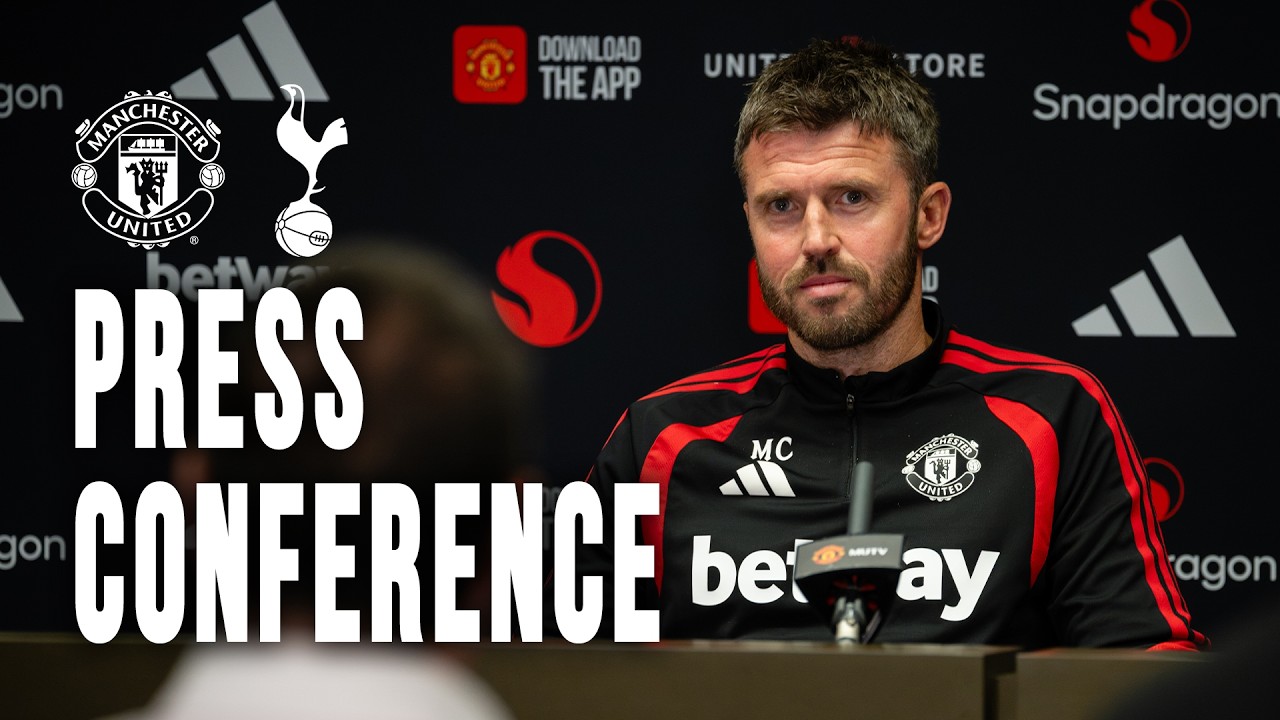Michael Carrick Pre-Tottenham Hotspur | Press Conference