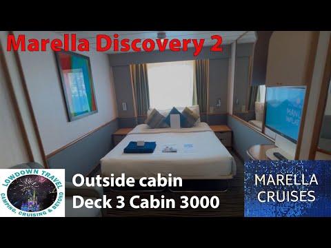 Marella Discovery 2 Outside Cabin  Deck 3 Cabin 3000 Tour