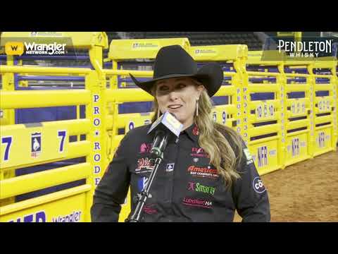 Jackie Crawford Wins Round 1 at 2020 National Finals of Breakaway Roping