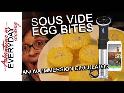 Sous Vide Egg Bites - Adventures in Everyday Cooking