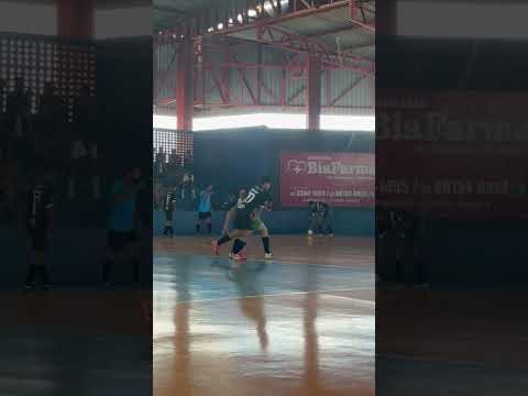 Jogo de futsal 12 a 14 anos Jets na cidade de Araguaçu Tocantins