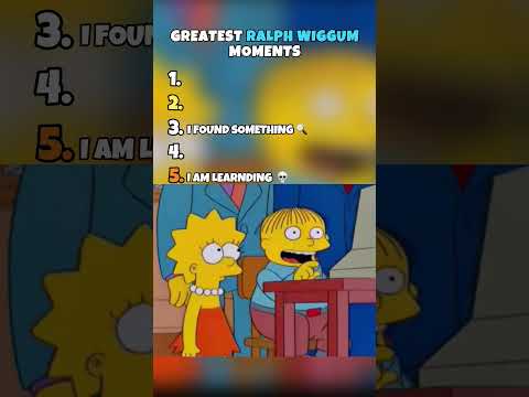 CRAZIEST RALPH WIGGUM MOMENTS!!