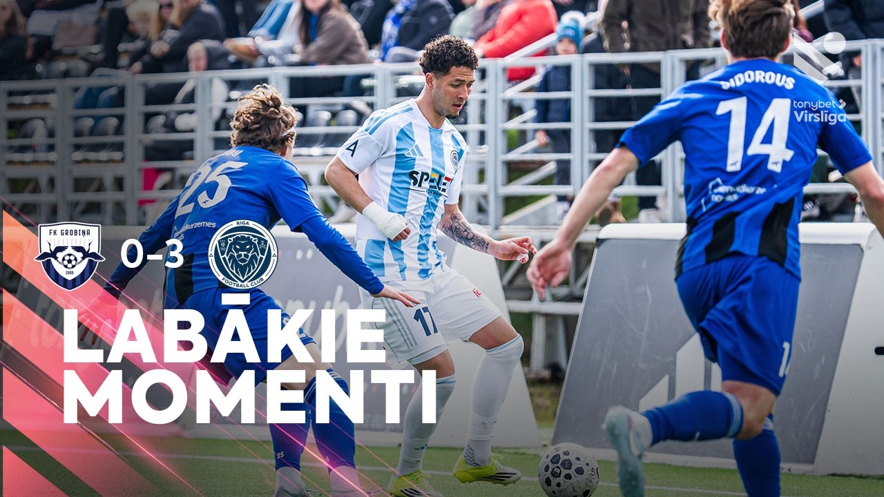FK Grobiņa vs Riga Highlights