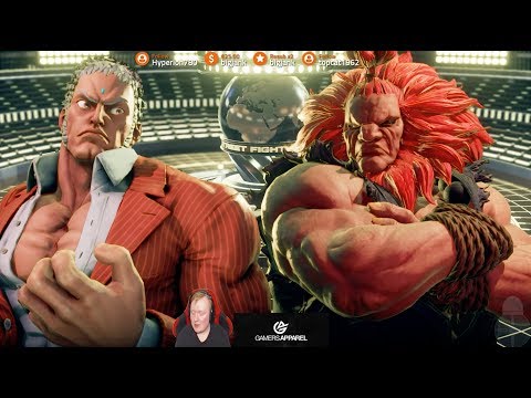 GingerV1k1ng(Urien) Vs Takamura(Akuma)