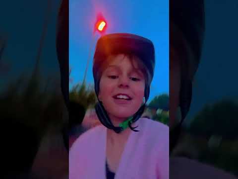 riding my bike home at night good night