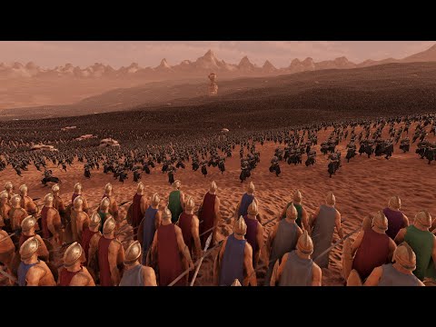 350,000 Spartans vs 2 Million Mongolian Warriors Ultimate Epic Battle Simulator 2