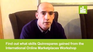 preview picture of video 'Cahill Quinn, Quinnspares NI at our International Online Marketplaces event in Omagh.'