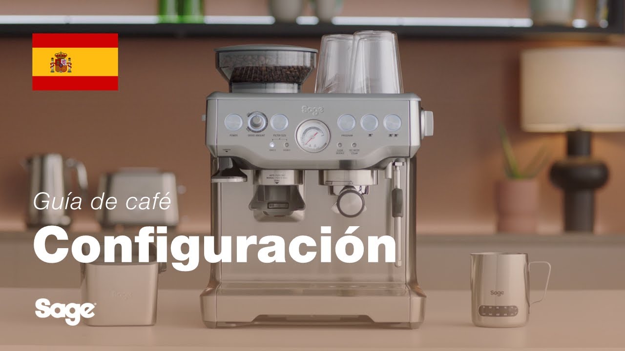 Tutorial de guía de café de Breville - Configuración de la máquina