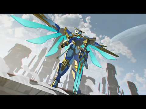 Paladins Patch 2.01 - Furia New Skin Battlesuit Angel Furia, Voice | First Look Gameplay