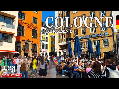 Cologne 🇩🇪 Germany | 4K Spring Walking Tour 2025🌷 Stunning Streets & Hidden Gems