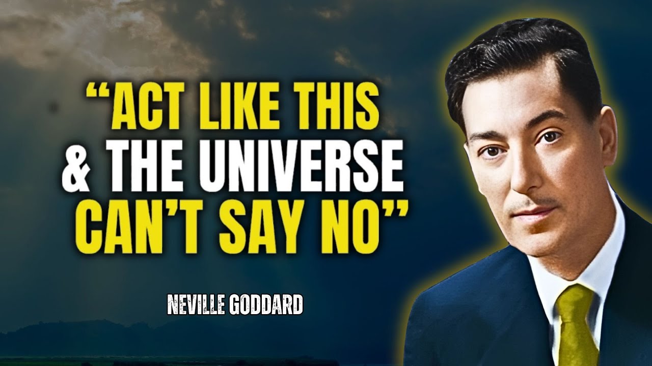 Neville Goddard - Ask Like This & The Universe Can't Say No