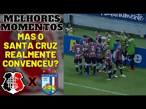 ⚫⚪🔴SANTA CRUZ 1X0 VITÓRIA-PE | CAMPEONATO PERNAMBUCANO | GOLS E MELHORES MOMENTOS!