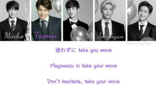 SHINee - Get The Treasure LYRICS [COLOR CODED KANJI|ROMAJI|ENG]