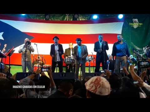 JIMMY BOCHS, HERNAN OLIVERA, PUPY CANTOR Y FRANKIE VASQUEZ  - SALSA PAL PUEBLO II LIMA PERU 22/07/17