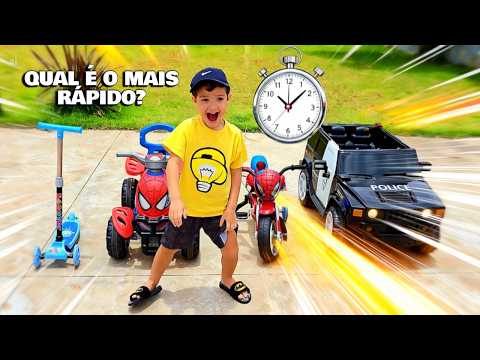 Cronometramos TUDO… Olha Quem GANHOU!