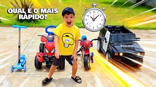 Cronometramos TUDO… Olha Quem GANHOU!