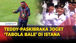 Download lagu Genggam Walkie Talkie! Seskab Teddy-Paskibraka Joget 'Tabola Bale' usai Pengibaran HUT ke-80 RI mp3