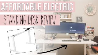 Affordable Electric Standing Desk - Amazon Vivo Standing Desk Using Ikea Tabletop Under $300