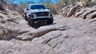 HARDEST local Trails in Maricopa with 2025 Chevy Colorado ZR2