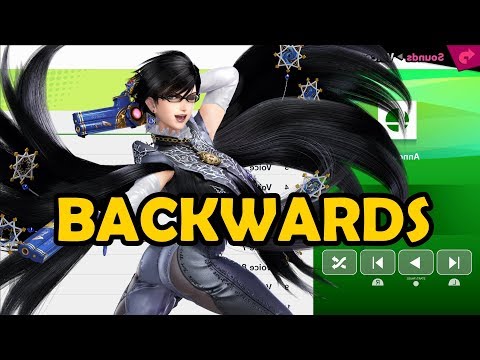 Bayonetta 2 Voices BACKWARDS - Super Smash Bros Ultimate