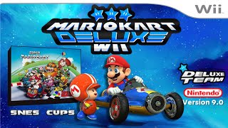 Mario Kart Wii Deluxe v9.0 Standard | SNES Cups [Wii]