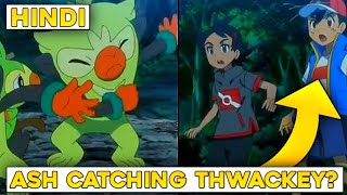 Pokemon Journeys Episode 101 Preview||Pokemon Sword And ShieldAsh Catching Thwackey Pokemon||Hindi