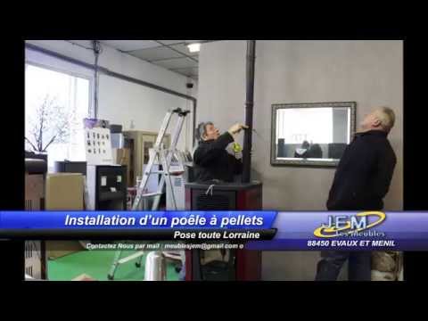 comment installer un poele a pellet