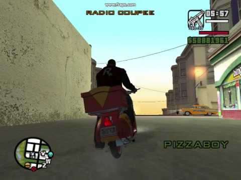 Piaggio Vespa GTA San Andreas