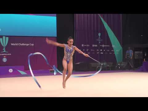 Zohra Aghamirova AZE Ribbon AA World Challenge Cup Cluj 24 August 2019