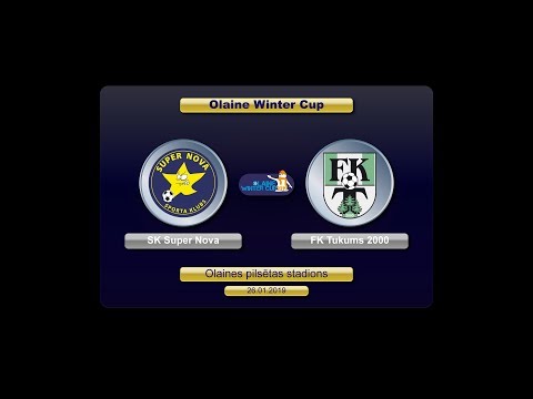 U-16 SK Super Nova – FK Tukums 2000 (Olaine Winter Cup 2019)