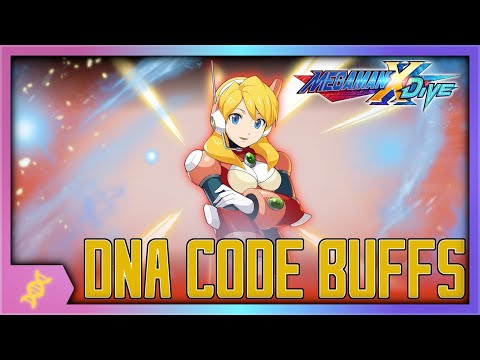 Alia 5* DNA Code Buffs Showcase - Mega Man X DiVE