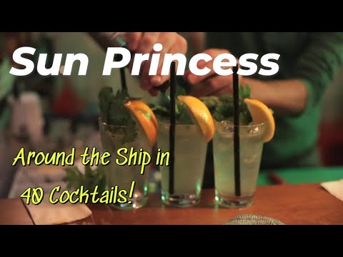 Sun Princess! Epic Cocktail Review!