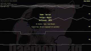 Hector C64 (6581) running on the new C64EMU 