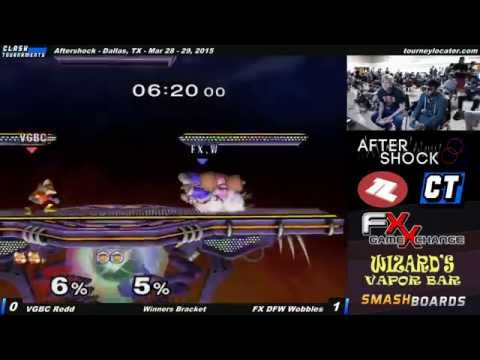 Aftershock - Redd vs Wobbles - SSBM