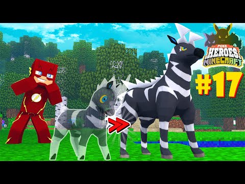 TREINANDO A ZEBSTRIKA PERFEITA | Minecraft POKÉHEROES #17